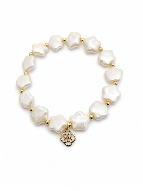 Kendra Scott Jewelry - Kendra Scott flower-shaped mother-of-pearl beads bracelet.